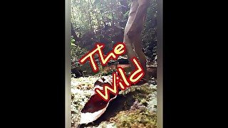 Naked in the wild (cum twice)