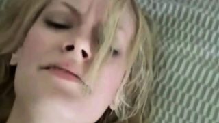 Blonde Fucked In Homemade POV