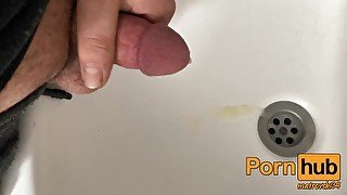 fast cum on sink