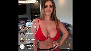 PlayBoy x “ Sophie Dee  “ Pornstar Live