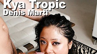 Kya Tropic & Denis Marti suck fuck facial