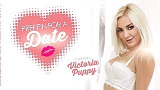 Victoria in Preppin' For a Date - VRBangers