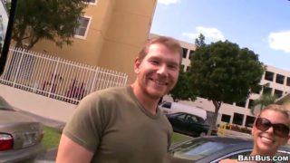 Hot gay sex between cock living hunks in a car