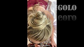 Thought some blonde-Hotwife-BBC cock sucking with azblondehotwife might help to get you through this Freaky Friday...ENJOY!!!