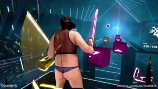 Beat Saber Mixed VR 01 part 1 of 4 playing, gaming