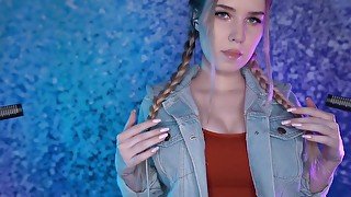 Asmr MOOD Jeans scratching - Public