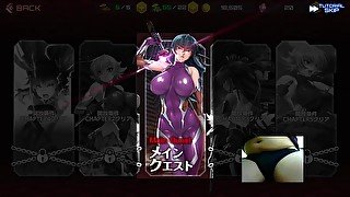 ゲーム アクション対魔忍,アサギ。初見プレイ