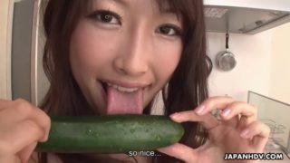 Japanese stepsister noriko aota gives him pussyjob with her beaver