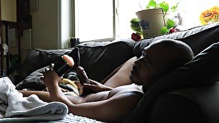 Couch Session: Edging And Toy Play