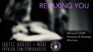 RELAXING YOU WITH ASMR AND PUSSY LICKING [Audio role-play for women] [M4F]