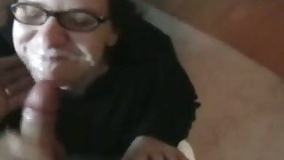 Amateur hussies enjoying facial cumshots compilation clip