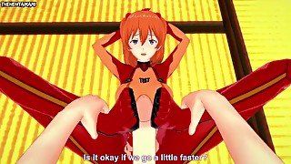 Hentai POV Feet Neon Genesis Evangelion Asuka Langley Sohryu