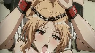 Hentai slut with big juicy tits gets fucked doggy style