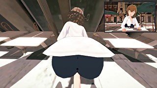 【MISUZU MISAKA】【HENTAI 3D】【POV ONLY DOGGYSTYLE POSE】【TO ARU NO RAILGUN】