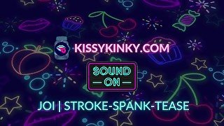 JOI - STROKE & SPANK - TEASE