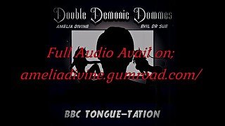 Double Demonic Dommes - BBC Tongue-tation ASMR Audio