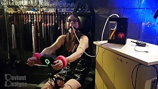 Weird Bondage Feeding Game