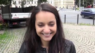 Publicsex euro slut tasting cum