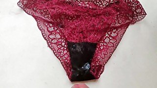 Cum on step sister soaked panties