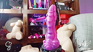 Sarah Sue Reviews Cupid Amor Fantasy Dildo from Wildolo