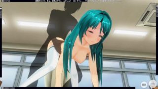 3D HENTAI Schoolgirl gets fucked in the ass for the first time