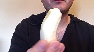 Erotic Banana eating