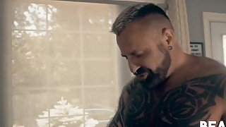 BEARFILMS Inked Kitten Bear Rimmed and Pounded By Daddy