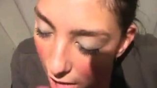 Girlfriend POV Blowjob in Toilet xIJWHx