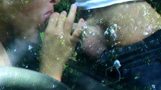 Hardcore voyeur fucking at outdoor place