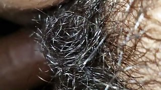 Hairy wife Creampie