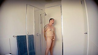 Shower Voyeur Solo Masturbation Fans.ly/bjthegreat