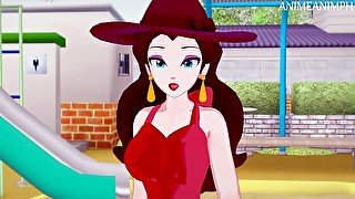 SUPER MARIO MAYOR PAULINE ANIME HENTAI 3D UNCENSORED