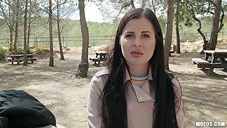 Public Pickups - Darkhaired Babe Babe’s Public Shag 1 - Cassie Right