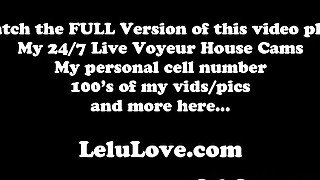 Why THIS RV site was my favorite yet, behind the scenes of my random squirting, chewing gum & blowing bubbles JOI - Lelu Love