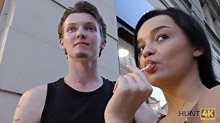 HUNT4K. Erica Black cuckolding her bf for money