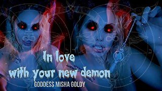 Feel the bliss that I give you and give in to my demonic love spell!