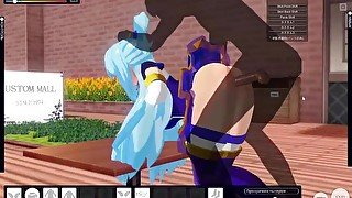 aqua konosuba anal fuck