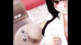 Kurumi - Shirt Boobjob