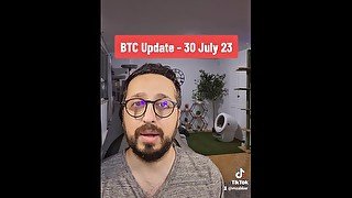 Bitcoin price update as of 30 July 2023 with stepstepsister