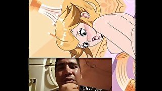 Mario bros princess gets her big ass fucked hentai