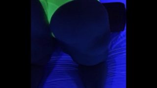 Black light ass shaking