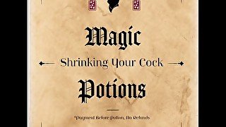 Magic Potion Shrinks Your Cock - SPH