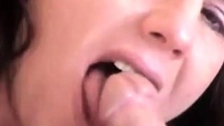 Close up blowjob