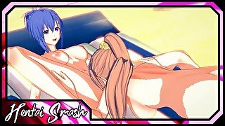 Hentai Anime Lesbian Beach - Anime Boobs Lesbian HD Porn Search - Xvidzz.com