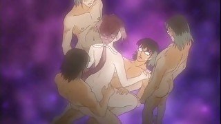 Little Hentai Girl Fantasizing About An Orgy