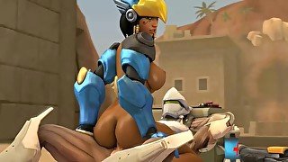 Pharah Riding -Arhoangel