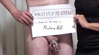 Dominant Female wants cuckold ALWAYS in chastity