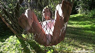 Masturbating outdoors pleases Tiffany Tatum more than anything