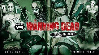 The Wanking Dead: Special Injection Preview - Kimber Veils & Sofie Reyez - WANKZVR