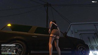 Daddy is Fucking a Street Hooker-GTA part 7